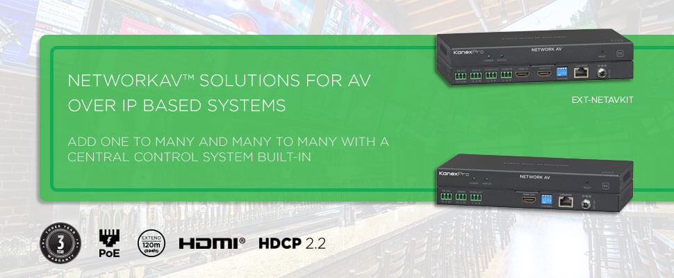 KanexProAVoverIP KanexPro AV over IP