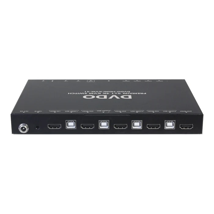 DVDO 4x1 KVM switch achterkant