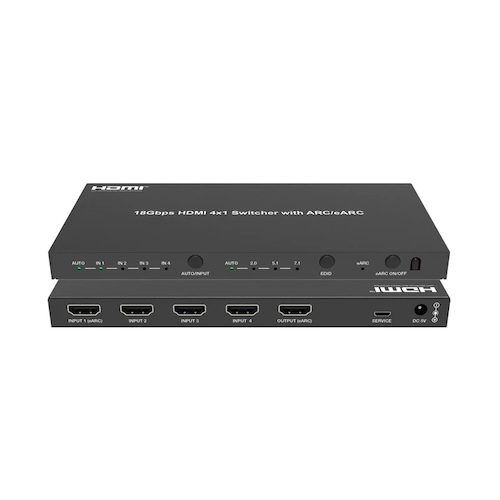 DVDO 4x1 HDMI switch met ARC