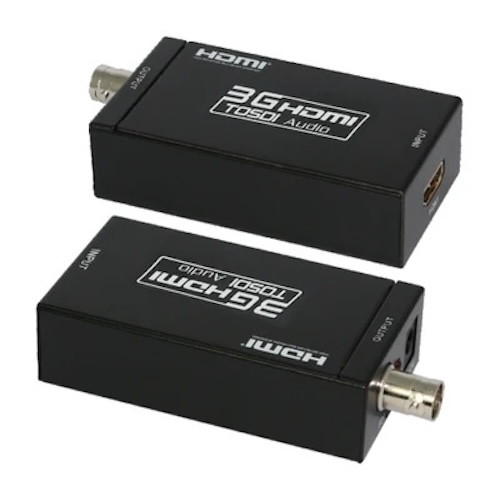 DVDO-HDMI-3GSDI voor en achterkant