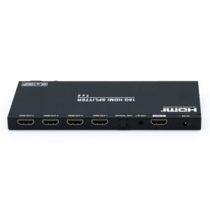 DVDO 1x4 splitter HDMI in en uitgangen