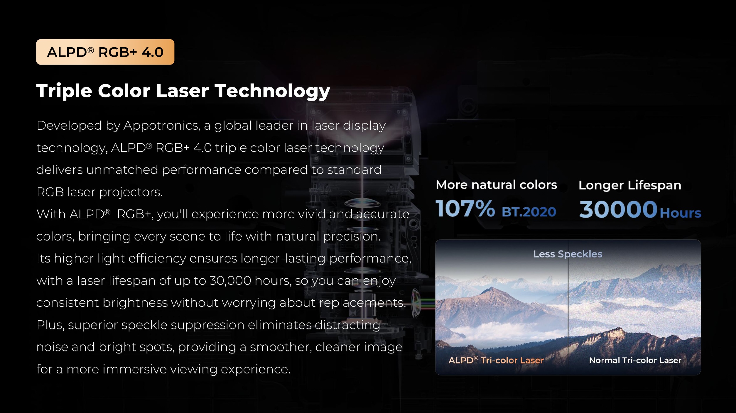 Screenshot Formovie ALPD RGB 4.0 laser