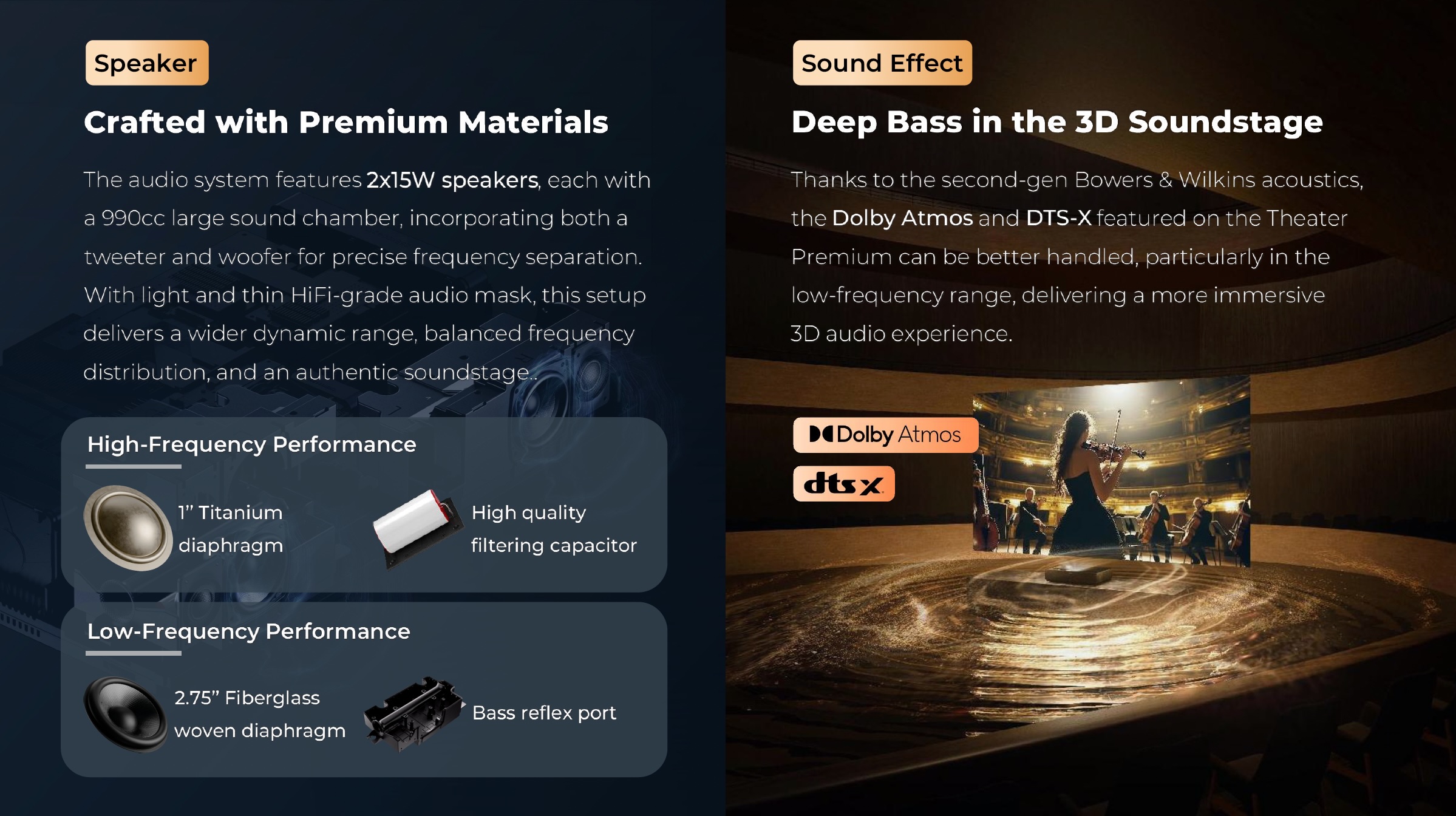 Formovie Theater Premium audio