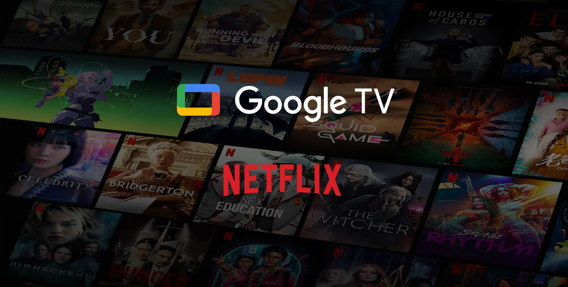 Google TV en Netflix