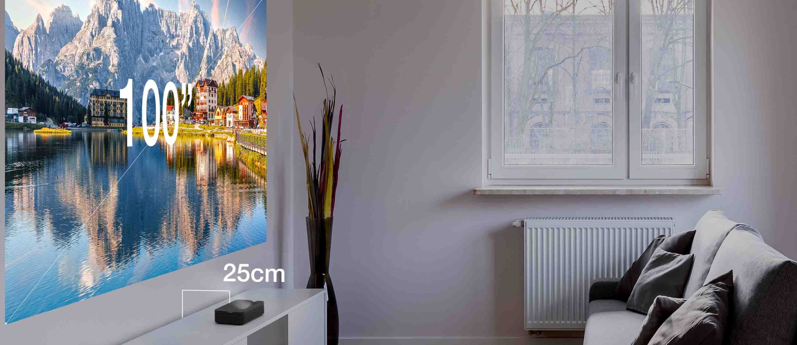 Optoma Photon Go UST sfeerfoto