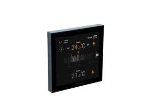 Rithum stat temperatuur scherm