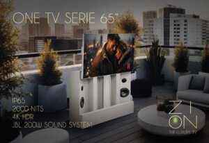 Zion One TV 65 inch met specs