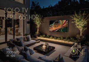 Zion 65 inch Solo TV met tekst
