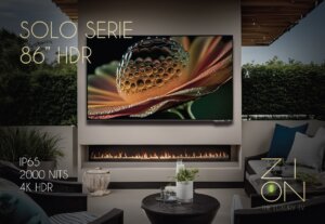 Zion 86 inch Solo TV met beschrijving