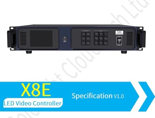Zion X8 video controller – € op aanvraag