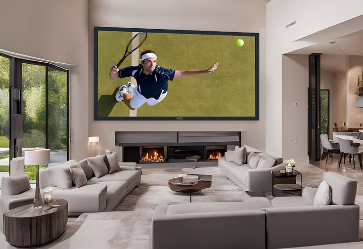 Zion microLED TV tennis