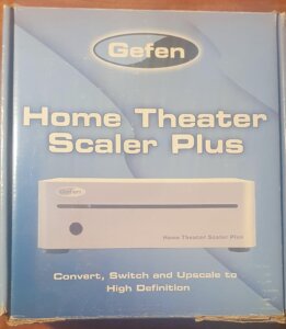 Gefen Home Theater Scaler Plus in doos