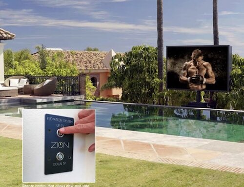 Zion MicroLED lift voor buiten TV scherm – € op aanvraag