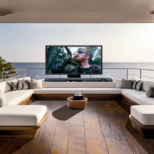 Zion microLED achterdek schip