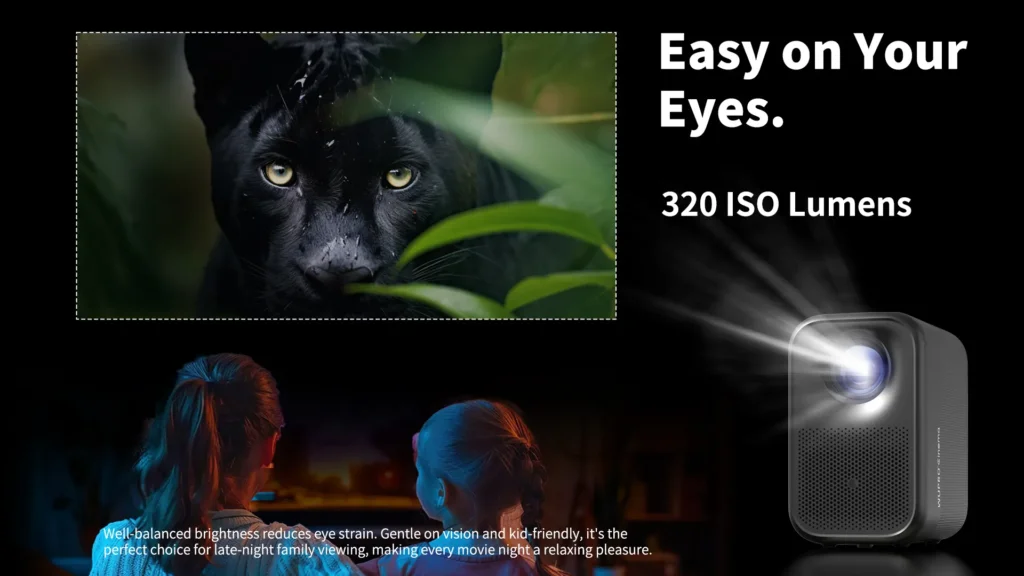 Cinema Galaxy 320 ISO lumen