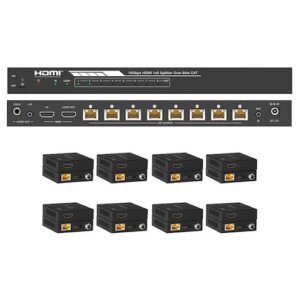 DVDO 1x8 splitter over CAT