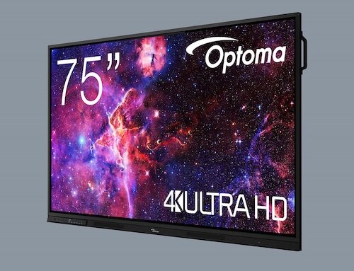 Optoma 3753RK 75 inch touch scherm monitor € 2.179,-