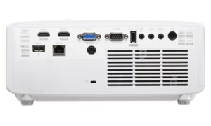 Optoma ZH551 achterkant