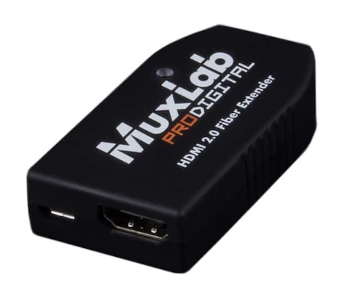 MuxLab HDMI 2.0 fiber extender