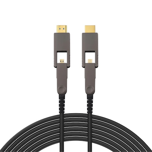 DVDO HDMI AOC met afneembare HDMI connector