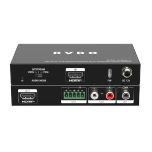 DVDO AudioE-4 audio extractor met gebalanceerde audio uitgangen
